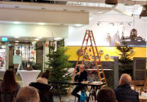 Lesung Benjamin Cors I Wiesbaden I Adventsmarkt I Citymanagement I Buch VorOrt